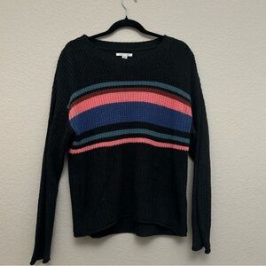 American Eagle Outfitters Women’s Sweater Top with Colorful Stripe